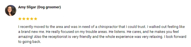 Chiropractic Pensacola FL Amy Sligar